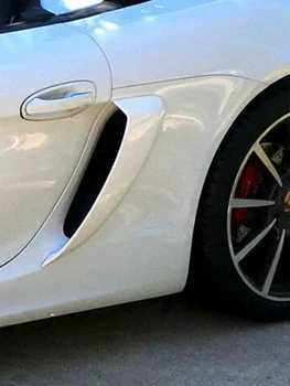

Fit for 2013-2016 981 Boxster Cayman GT4 GTS SIDE AIR INTAKES VENTS SCOOPS GRILLES