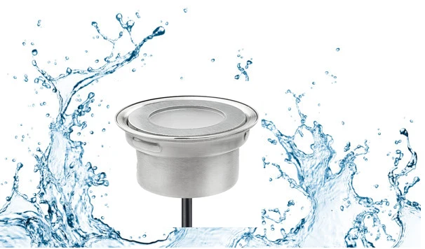 Conduziu a Lâmpada Rebaixado para Caixa de Jardim com Inserção Conjunto de 10 Inoxidável Chão Dc12v Luz Piso ww cw r g b y Aço Ip67 0.5 w 3 Caixa de jardim com Inserção Conjunto de 10 (WW CW R G B Y)
