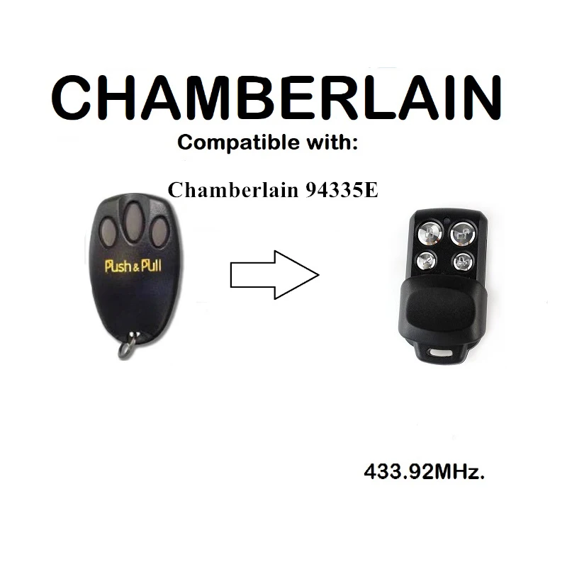

Chamberlain liftmaster 94335e remote control remote free shipping