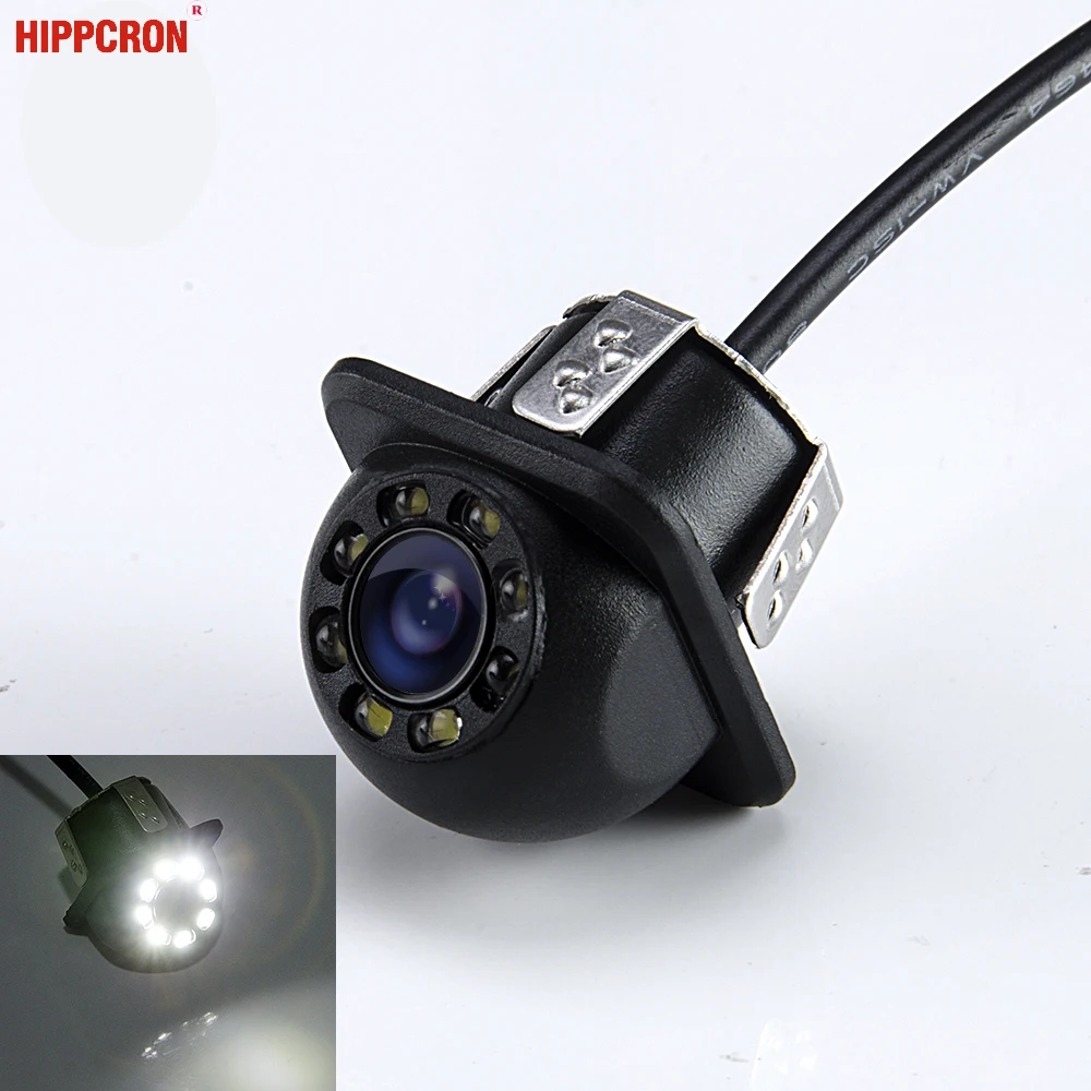 

Car Rear View Camera with LED Mini Waterproof Black Car Parking Assistance Reversing Back HD Wire Cameras or Wireless