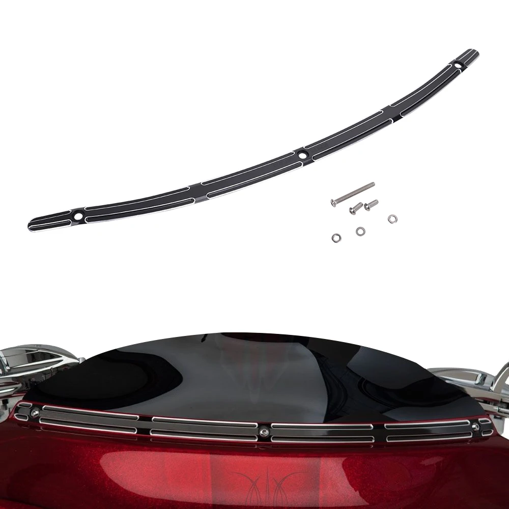 Motorcycle Windshield Trim For Harley Electra Street Glide FLHTKSE