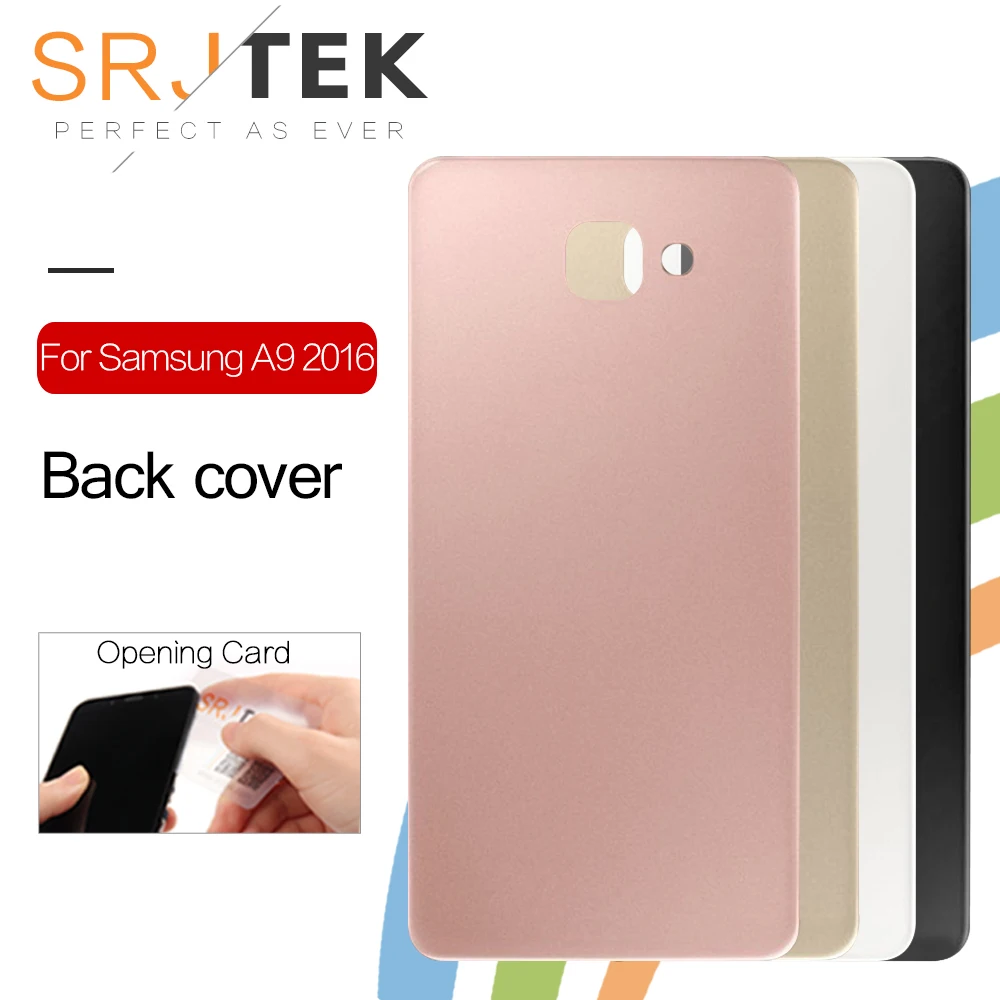 Srjtek For Samsung Galaxy A9 2016 A910 Housing Battery Cover Door Rear Chassis Back Case Replacement | Мобильные телефоны и
