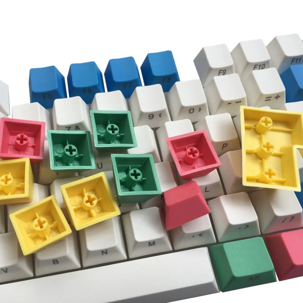 PBT keycaps ANSI/ISO Side/Front Print SeMi Profile Chalk Cherry MX Key Caps For 87 TKL/104/60% MX Switches Mechanical Keyboard PBT keycaps ANSI/ISO Side/Front Print SeMi Profile Chalk Cherry MX Key Caps For 87 TKL/104/60% MX Switches Mechanical Keyboard