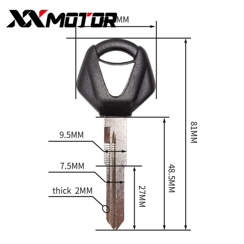 Фирменная Новинка Аксессуары для мотоциклов болванки ключей режиссерский смарт-ключ для YAMAHA R15 R3 R25 MT-03 MT-25 MT03 XJR1300 FJR1300 MT09 MT07 XJ6