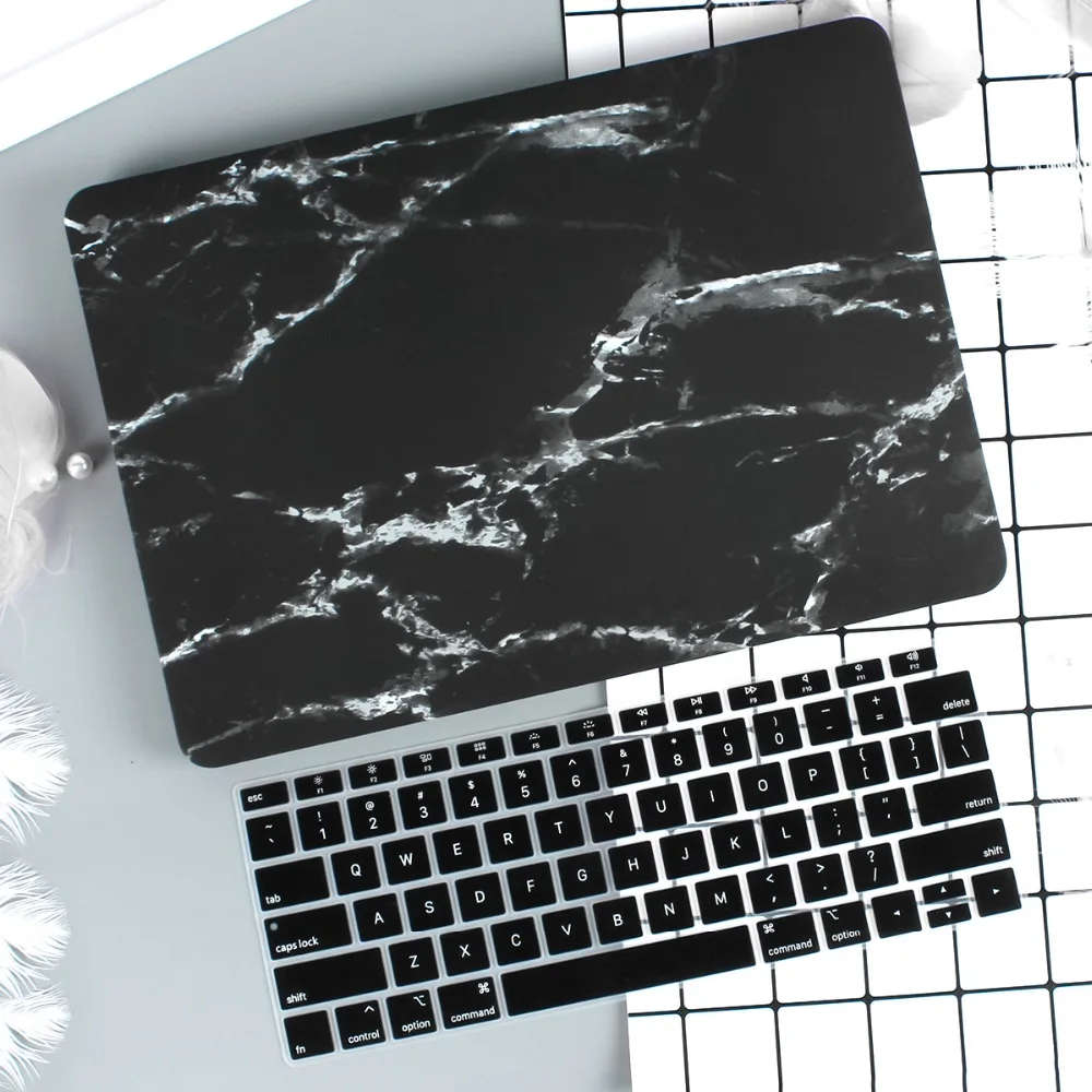 Batianda чехол с мраморной текстурой для MacBook Pro retina 13 15 дюймов Touch Bar/Air 11 3 жесткий