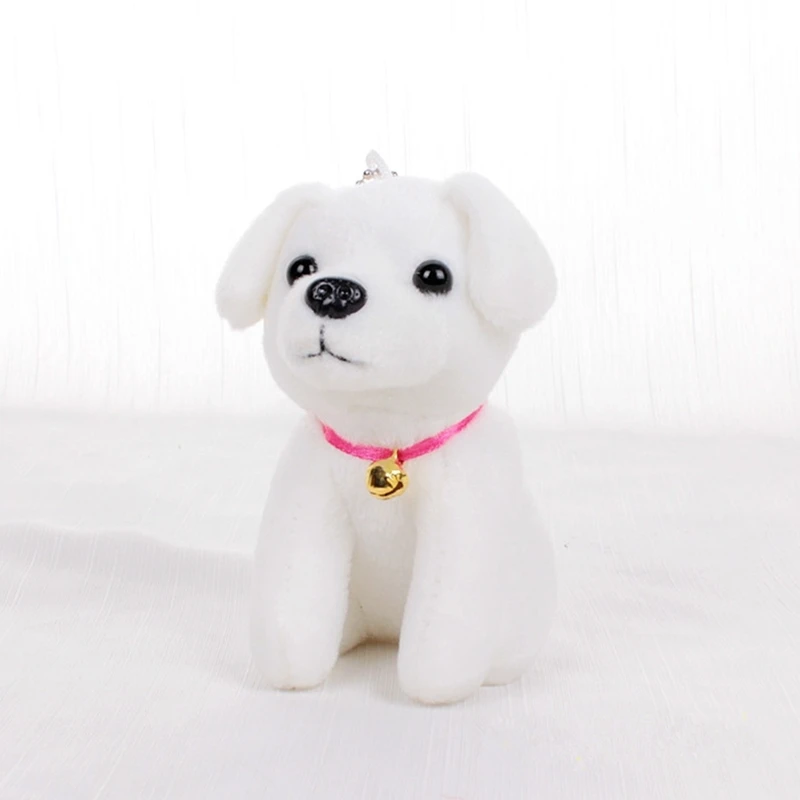 Брелок Плюшевый женский из искусственного меха кролика 2 шт.|bag charm|keychain womendoll keychain