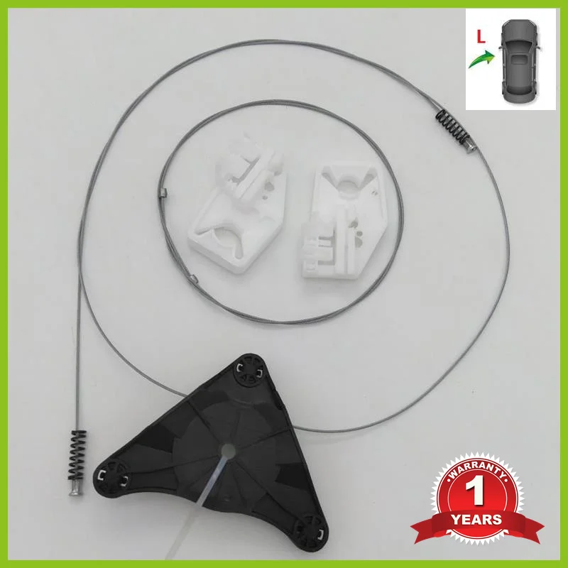 

For Skoda Octavia A5 A6 2004 2005 2006 2007 2008 2009 2010 2011 2012 2013 Electric Window Regulator Repair Kit Front Left Side