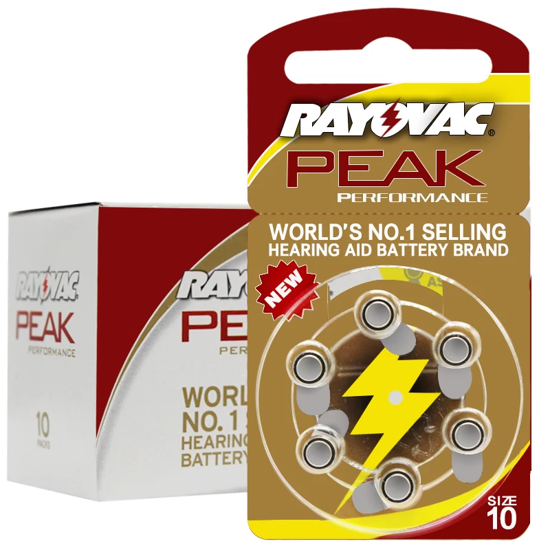 

Free Shipping 60pcs High Performance Hearing Aid Batteries Zinc Air battery 10/A10/PR70 Battery for BTE Hearing aids