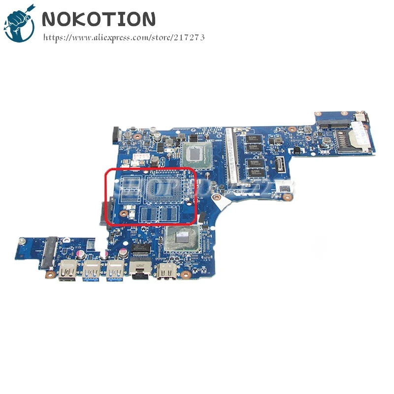 NOKOTION для Acer aspire M5-581 M5-581T материнская плата ноутбука NBM2H11003 Q5LJ1 LA-8203P i5-3337U процессор 4