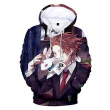 Толстовка hisoka в стиле хип хоп модный Забавный осенний пуловер с 3D