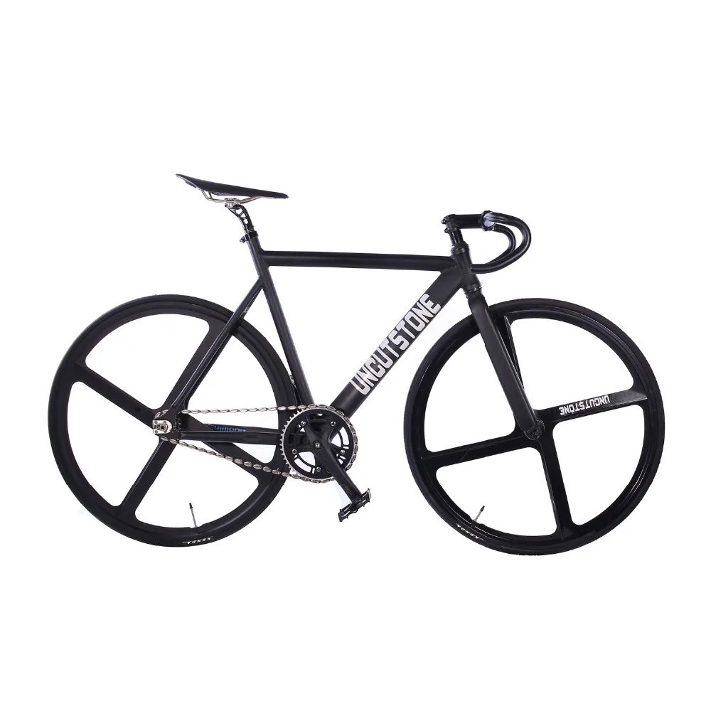 Clearance Track Bicycle  Fixie bike frame 53cm 55cm 58cm  700C  Aluminum alloy fixed gear Bike  Magnesium Alloy wheel bike 2