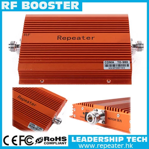 

RF 70dB LTE UMTS GSM CDMA 850MHz 2G 3G 4G Wireless Mobile Phone Repeater Signal Booster CDMA 800Mhz cell phone repeater booster
