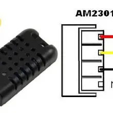 AM2301 цифровой Температура& влажности Сенсор модуль 1 метр