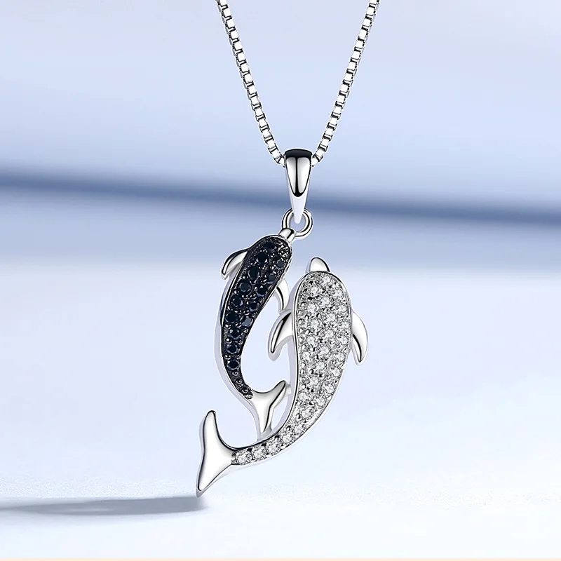dolphin chokers necklaces women (4)