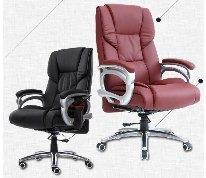 للتعديل مريح التنفيذي كرسي الكمبيوتر كرسي الكذب رفع قطب الاتكاء sedie ufficio bureaustoel ergonomisch
