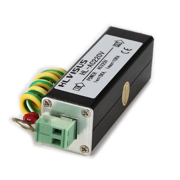 

AC 220V Single Channel Power Surge Protector Lighting Protection with 2Pin Connector