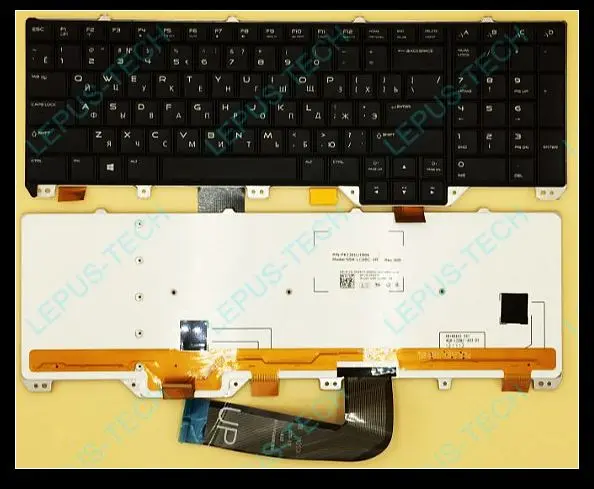 zhichengrp For Alienware M18 RU Russian with backlit Keyboard P55YT 0P55YT-in Replacement