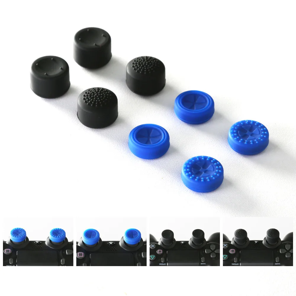 GameSir W60P196 Thumb Grips для контроллера PS4, аналоговые джойстики для джойстика для PS4/Slim/Pro(всего 4 пары