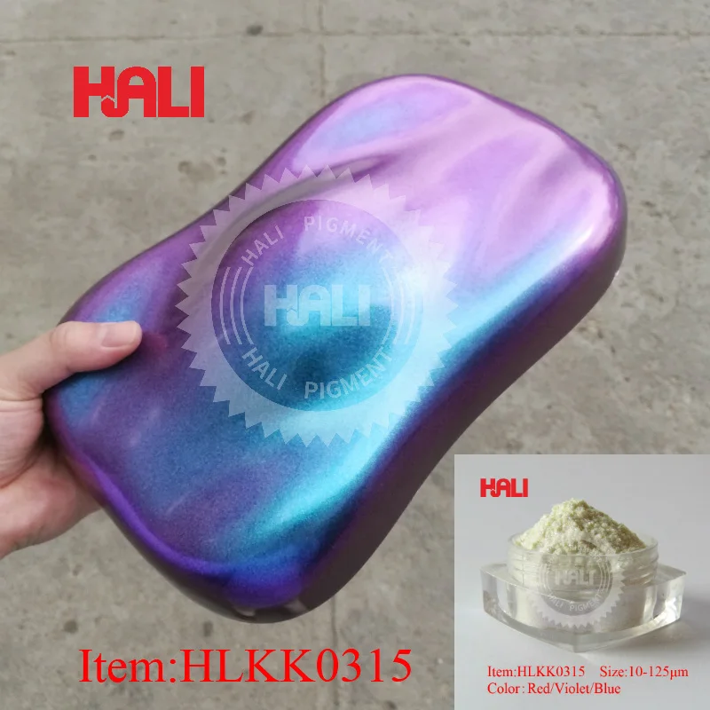 10G HLKK0313 Shine Hali Chameleon Powder Chameleon Pigment Gorgeous Chrome Nail Powder Mirror Nails Art Decorations