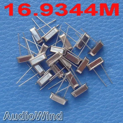 

( 20 pcs/lot ) 16.9344MHz 16.9344 MHz Crystal Resonator ,RoHS.