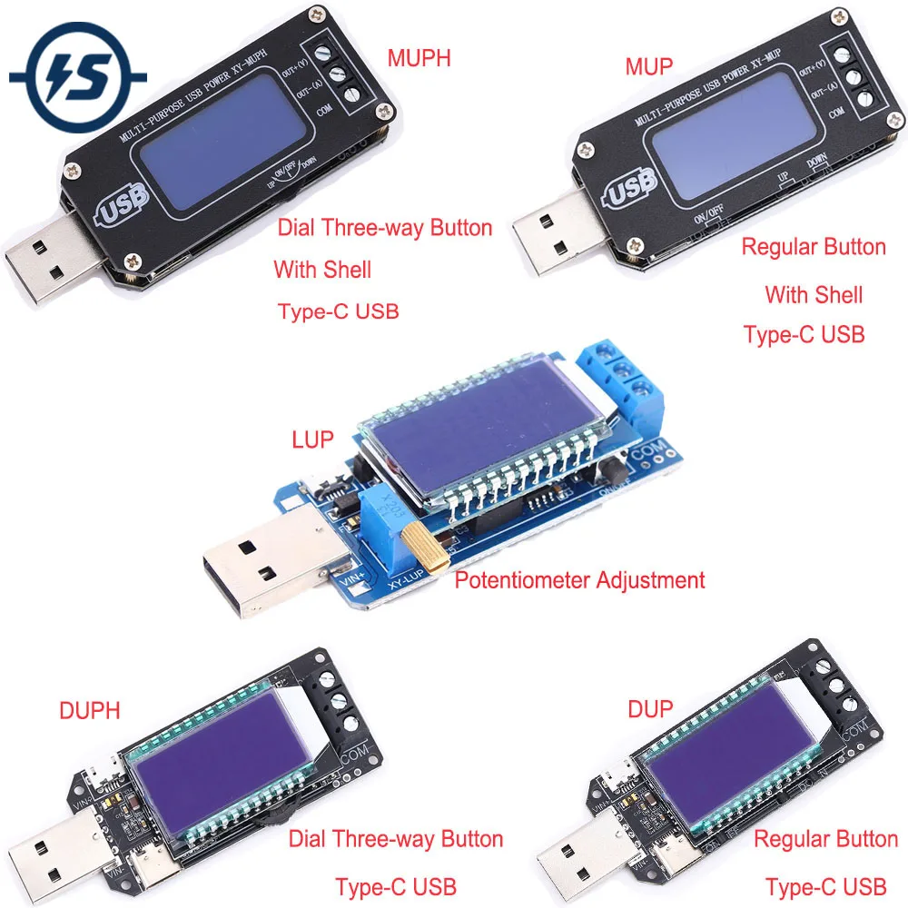 Понижающий USB модуль питания Регулируемый понижающий преобразователь 5 режимов