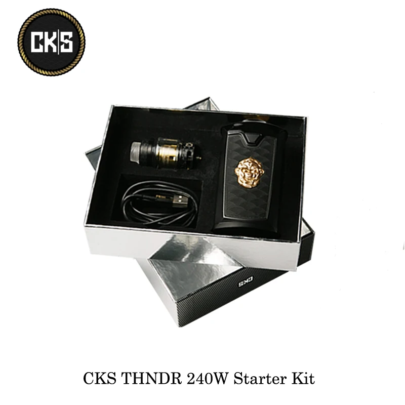 Стартовый набор для электронных сигарет CKS THNDR 240 Вт с сетчатым атомайзером
