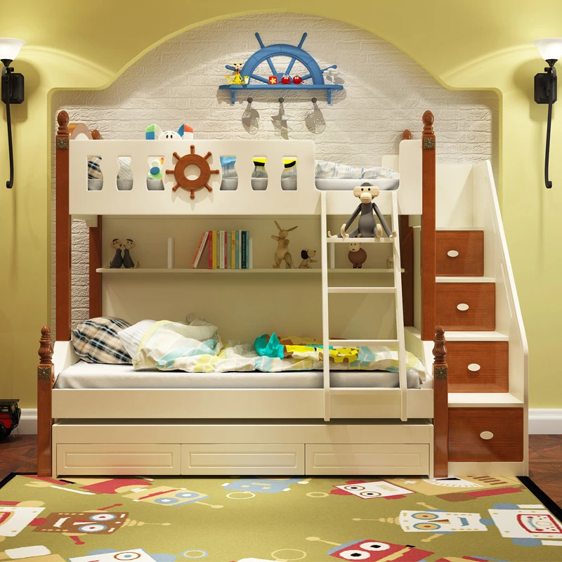 double bed design for child