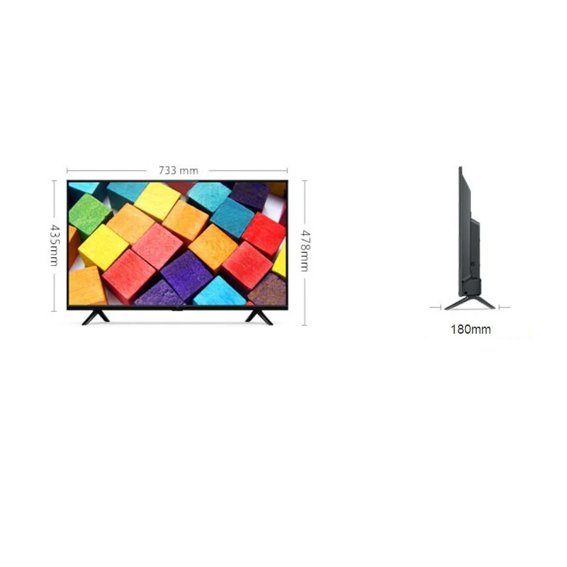 Глобальный Xiaomi Smart ТВ pro 4A 32 дюймов 1366x768 телевидения 64 разрядный четырехъядерный