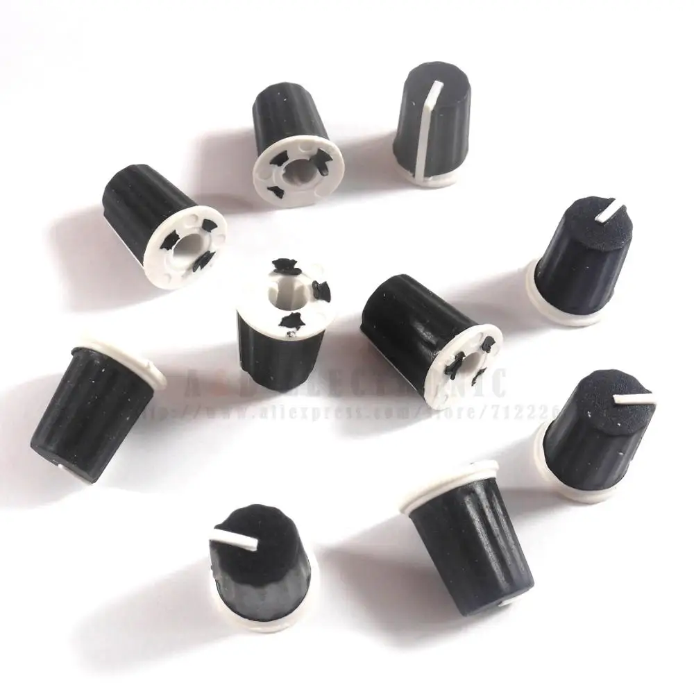 

10pcs Hiqh quality EQ Rotary Knob For Pioneer DJM800 900 2000 NXS, DAA1176 DAA1305 Dark Black Color