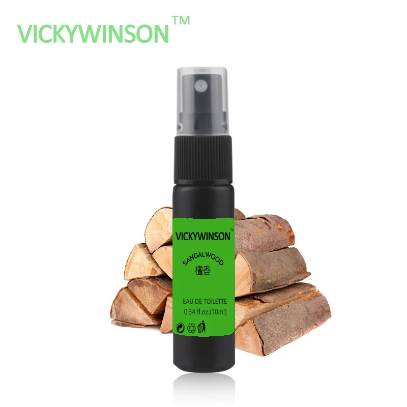 VICKYWINSON خشب الصندل العطر 10 مللي برفان حريمي رائحة دائم العطر للنساء و الرجال العرق مزيل العرق XS19