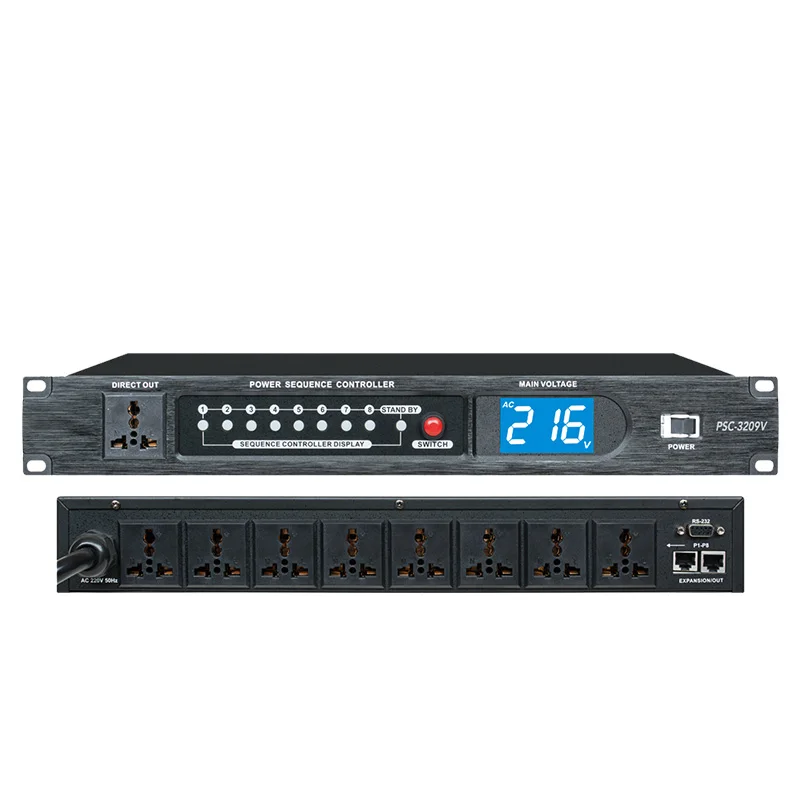 PSC-3209 power supply sequence automatic power