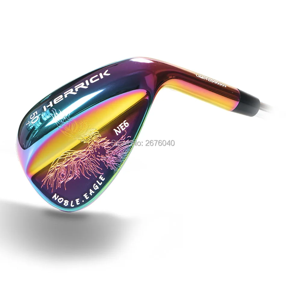 2017NEW herrick Golf Clubs coins droitier acier Multi-couleur wedge 50/52/56/58/60