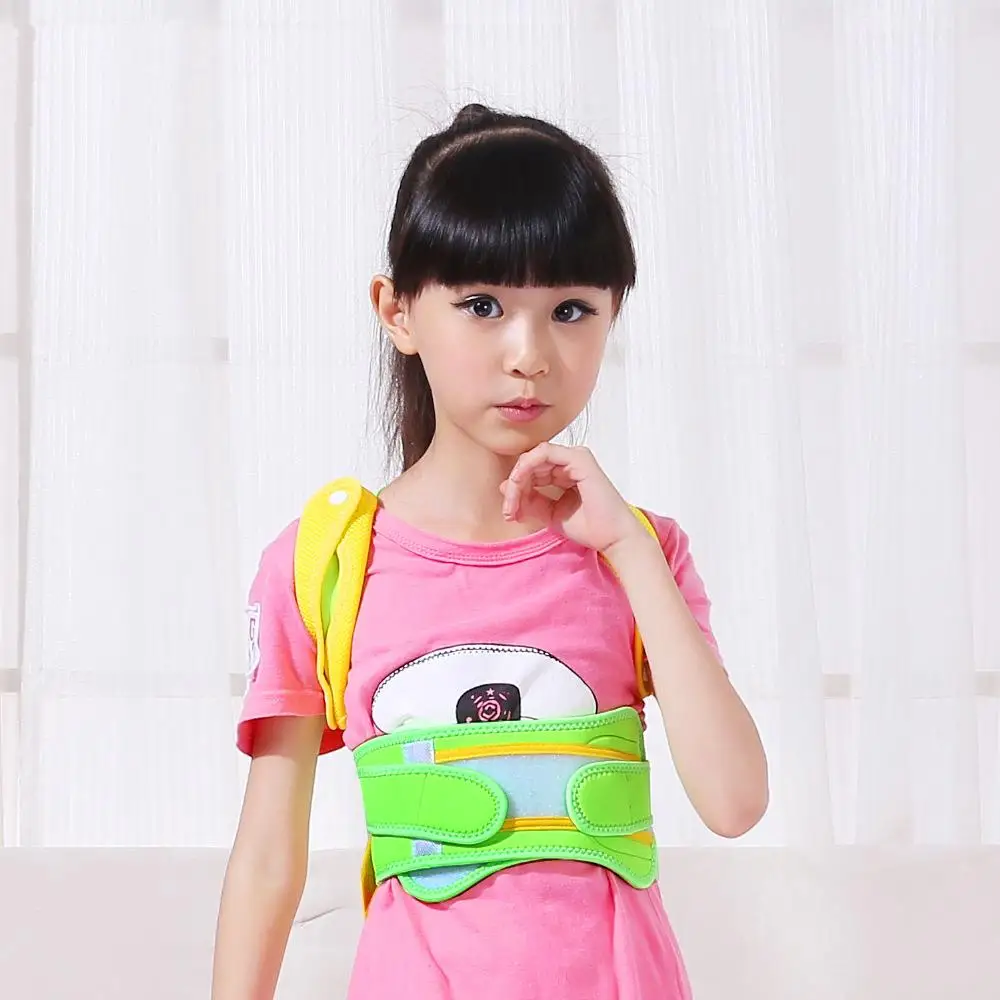 

1Pcs Newly Children Kids Adjustable Magnetic PostureCorrector Belt Body Back Support Shoulder Belt Brace Therapy For Health Care