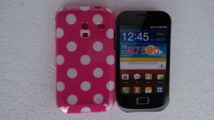 Samsung Galaxy Ace Plus S7500 Polka Dots (3)