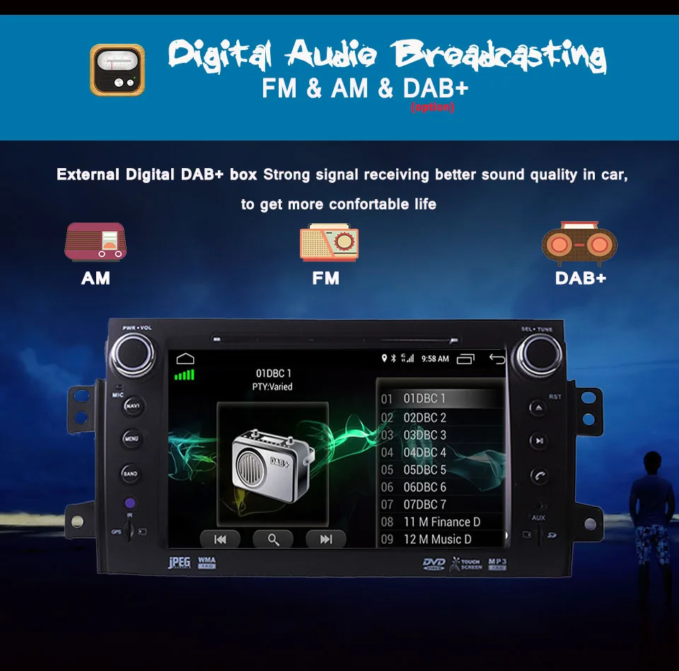 Clearance For Suzuki SX4 2007 2009 2011 2013 android 9.0 4GB 64GB Car Radio audio stereo gps navi with 3g wifi Mirror OBD2 carplay 15 Clearance For Suzuki SX4 2007 2009 2011 2013 android 9.0 4GB 64GB Car Radio audio stereo gps navi with 3g wifi Mirror OBD2 carplay 15