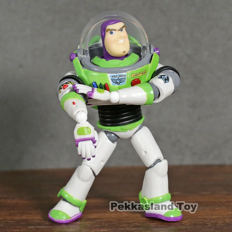 Аниме Фигурка экшн LR 045 Woody/ No 011 Базз Лайтер звезда команда Revoltech серии ПВХ
