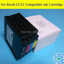 10 компл. пустой совместимы GC31 картридж для Ricoh GXE3300/GXE5500/GXE2600/GXE5550N принтер, плоттер