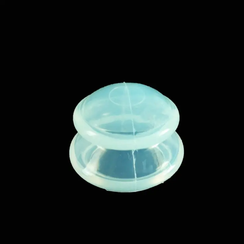 2pcs Transparent Silicone Vacuum Cupping Cups face beauty clearing damp Body Massage Slimming Helper Suction cup Anti Cellulite