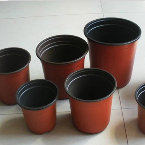 Free Shipping Cheap 50PCS/LOT Plastic Nursery pots hydroponic systems plastic Garden Pots