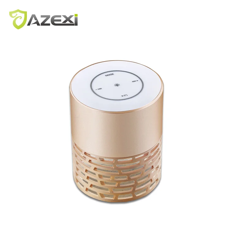

Portable Wireless Bluetooth Speaker Flashing Light Hollow Column with Mic Support AUX TF Card FM Radio for Android iOS Phone
