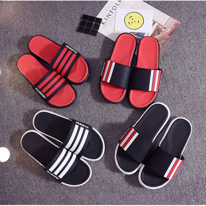 Men's Summer Outdoor Non-slip Slippers Fashion Leisure Slides New Arrival Drop Shipping Beach Slippers Flip Flops