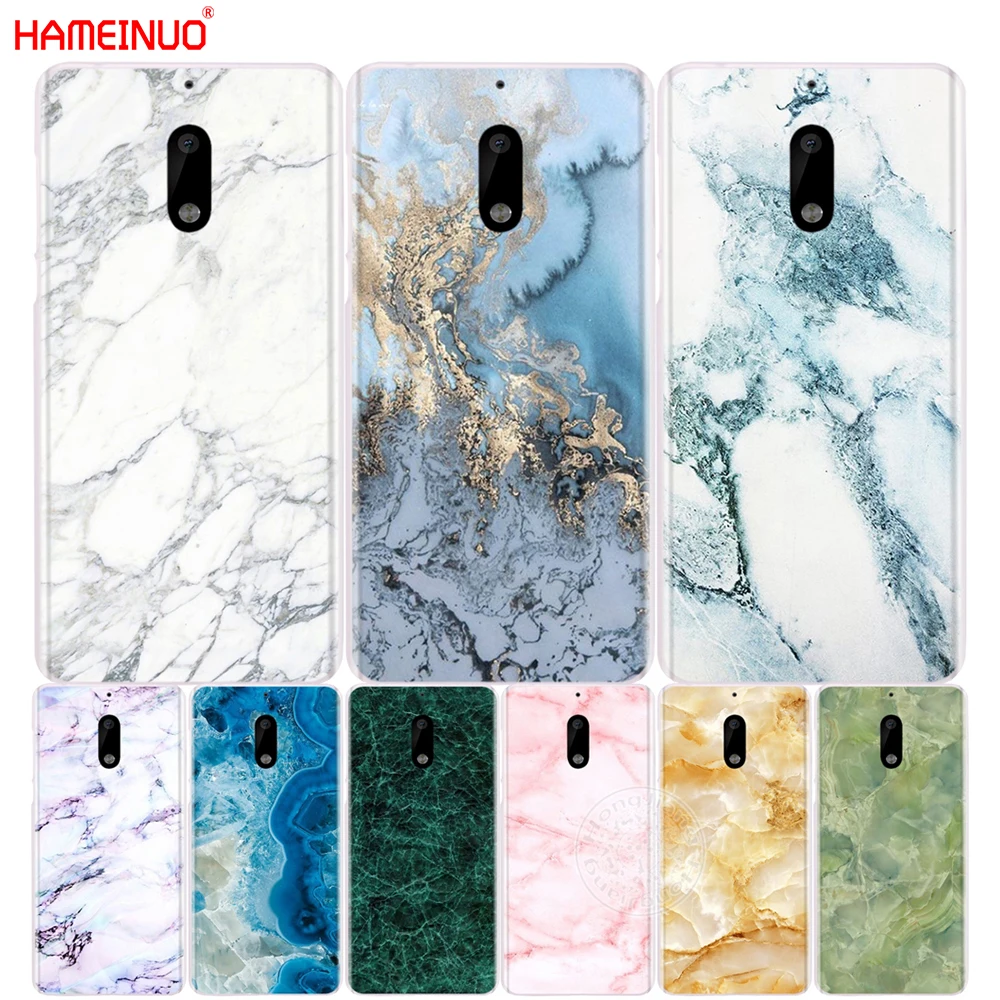 

HAMEINUO New Arrival Granite Scrub Marble Stone cover phone case for Nokia 9 8 7 6 5 3 Lumia 630 640 640XL 2018