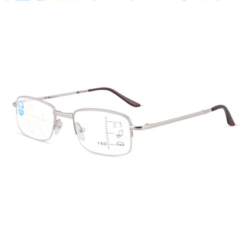 

Foldable Progressive Multifocal Reading Glasses For Women Men Anti blue Ray Presbyopia Eyeglasses Look Near Far Spectacles L3