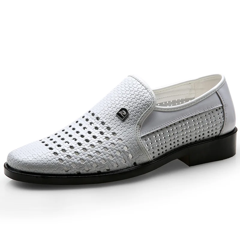 

men white dress shoes men italian shoes genuine leather coiffeur Hollow formal shoes men classic zapatos para hombre 635