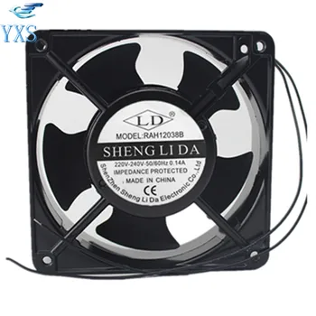 

RAH12038B AC 220V 240V 0.14A 50/60HZ 2 Wires 12038 12cm 120*120*38mm 2 Wires Computer Cooling Fan