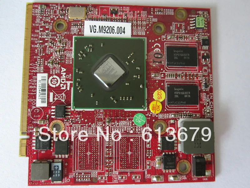 Видеокарта HD4650 для ATI Mobile Radeon HD3470 HD 3470 512 МБ Acer Aspire 4920G 5530G 5720G 6530G 5630G 5920g|card copy|card based