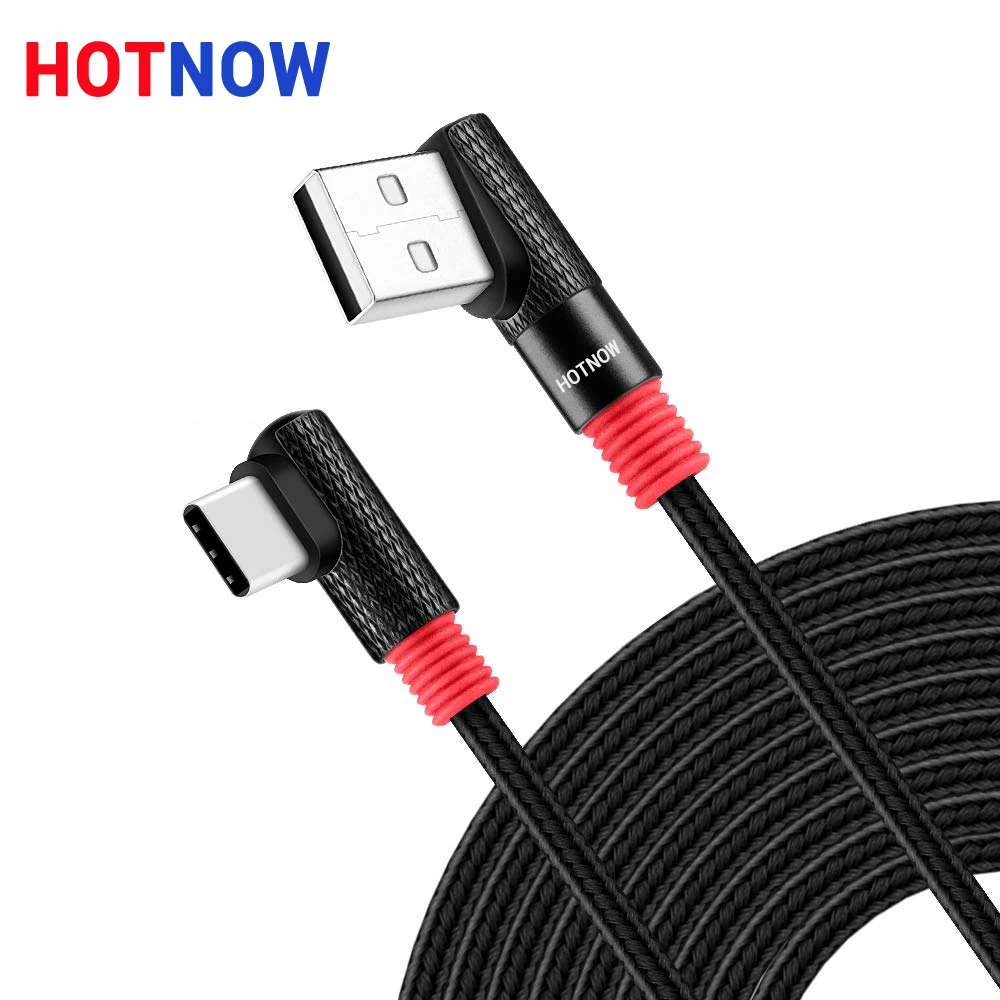 HOTNOW usb type-C кабель для быстрой зарядки USB-C кабель для samsung Galaxy S10 S9 Plus Xiaomi Mi 9 usb type-C кабель для мобильного телефона