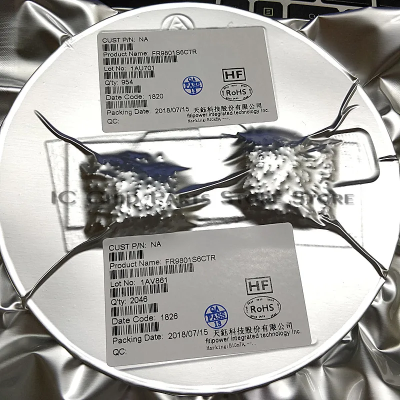 50 шт./лот FR9801 FR9801S6 FR9801S6CTR DC/DC понижающий преобразователь IC|Центральные процессоры|