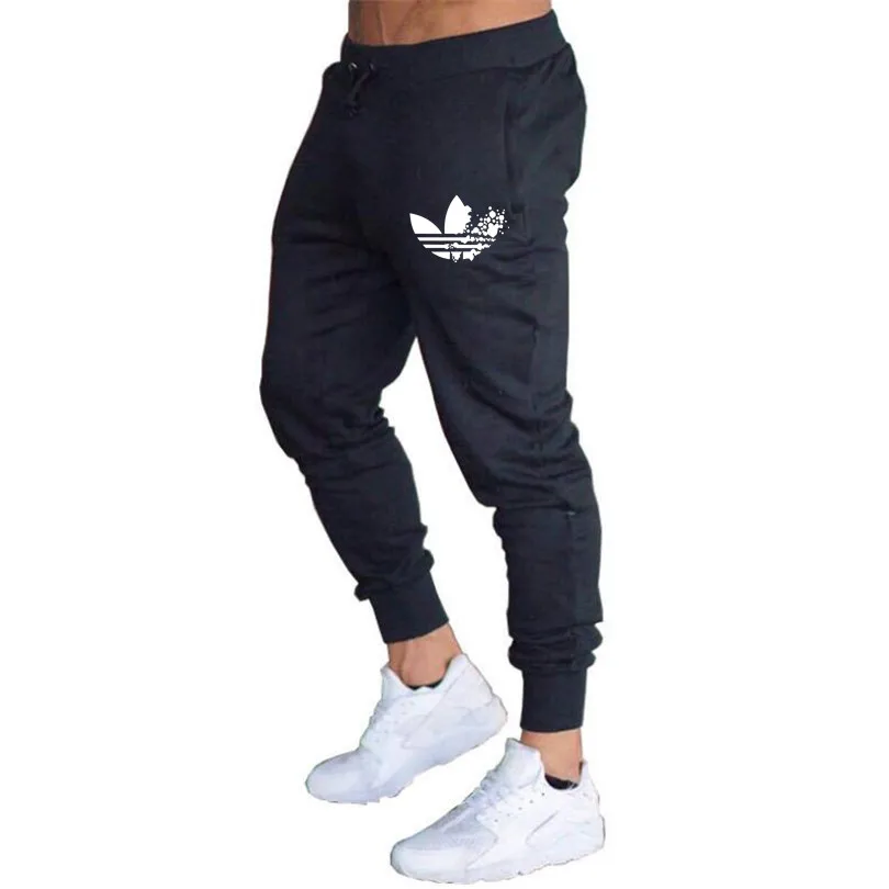 

2019 summer New Fashion Thin section Pants Men Casual Trouser Jogger Bodybuilding Fitness Sweat Time limited Sweatpants