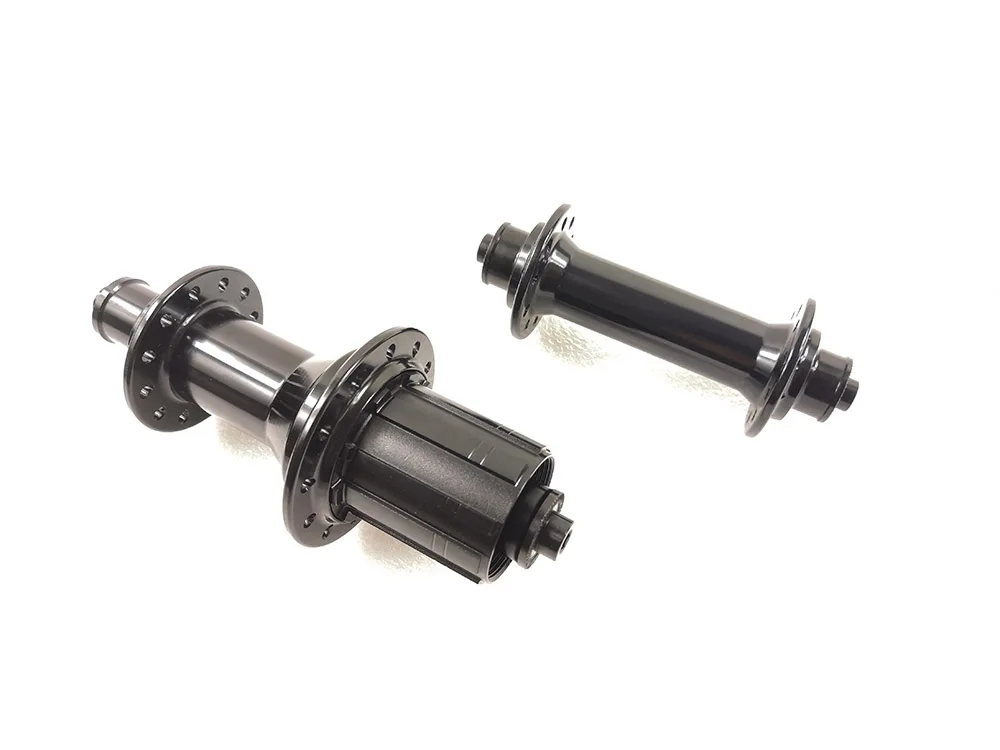 BITRANZ road bike hubs strong 20-24h blk black 9v 10v 11v